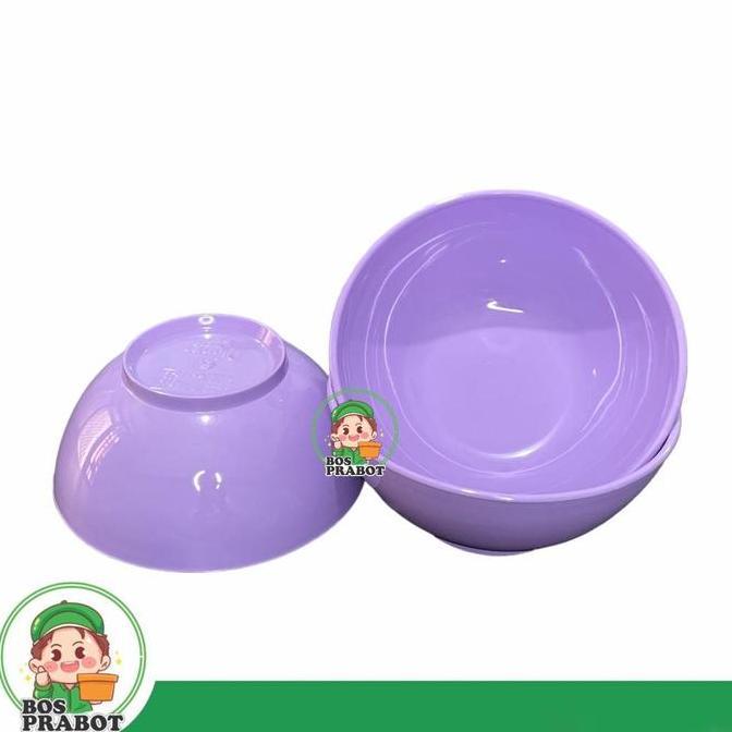 Terpopuler- 6 Pcs Mangkok Bakso Semi Melamin  / Mangkok Semi Melamin Lilac / Mangkok Semi Melamin Pi
