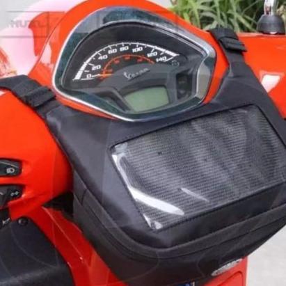 FAVORIT` TAS MOTOR STAND PHONE HOLDER HP DASHBAG TANKBAG KAPASITAS BESAR SELEMPANG WATERPROOF NMAX