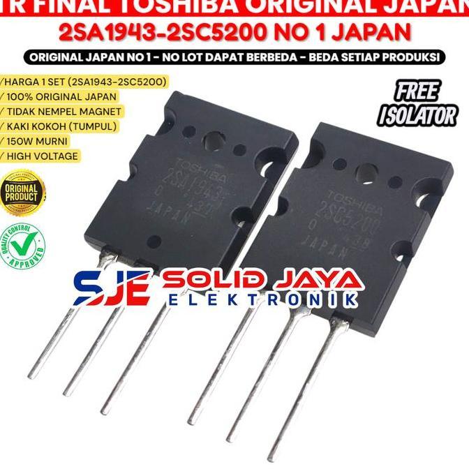 Audflow- Transistor Tr Toshibaa 2Sc5200 - 2Sa1943 Tr Toshiba 2Sc 5200 2Sa 1493 Transistor Tr Final S