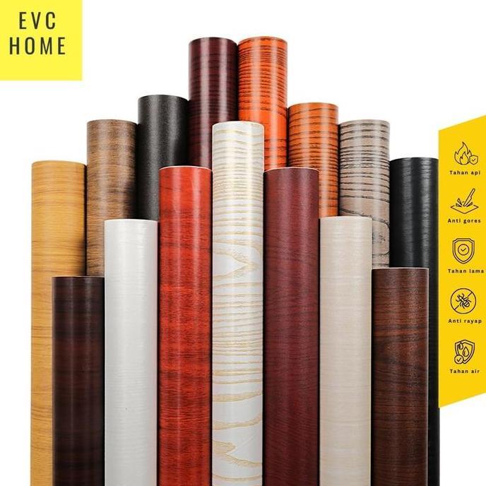Dekdok- Evchome 60Cm X 3M Wallpaper Sticker Lemari/Hpl Sticker Lemari Serba Guna/Wallpaper Dinding S