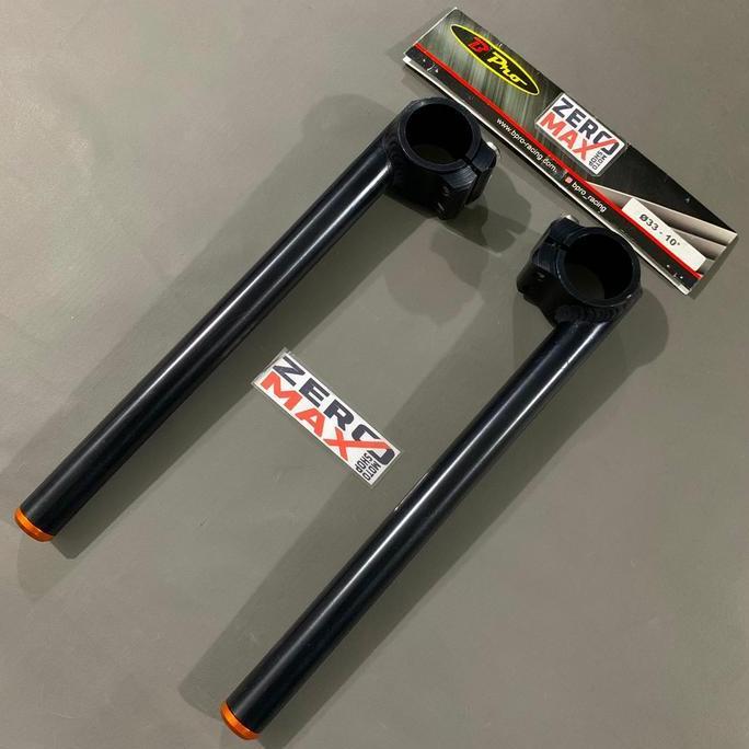 VIRALL STANG JEPIT 33MM 10 DERAJAT BPRO R15 V2 OLD VIXION SCORPIO HITAM *