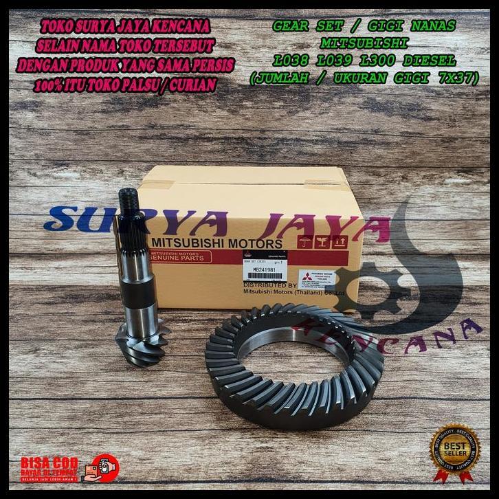 BEST DEAL GIGI GARDAN SET MITSUBISHI L300 DIESEL L039 7X37 PART MOBIL 