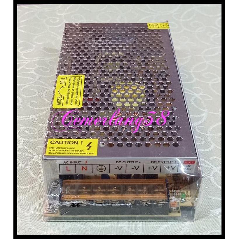 BEST DEAL POWER SUPPLY 12V 15A ADAPTOR JARING 12V 15 AMPERE DC