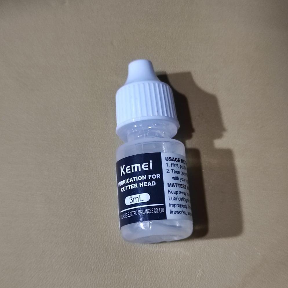 MINYAK PELUMAS KEMEI KM 809A MESIN CUKUR RAMBUT CLIPPER KM809A ORIGINAL