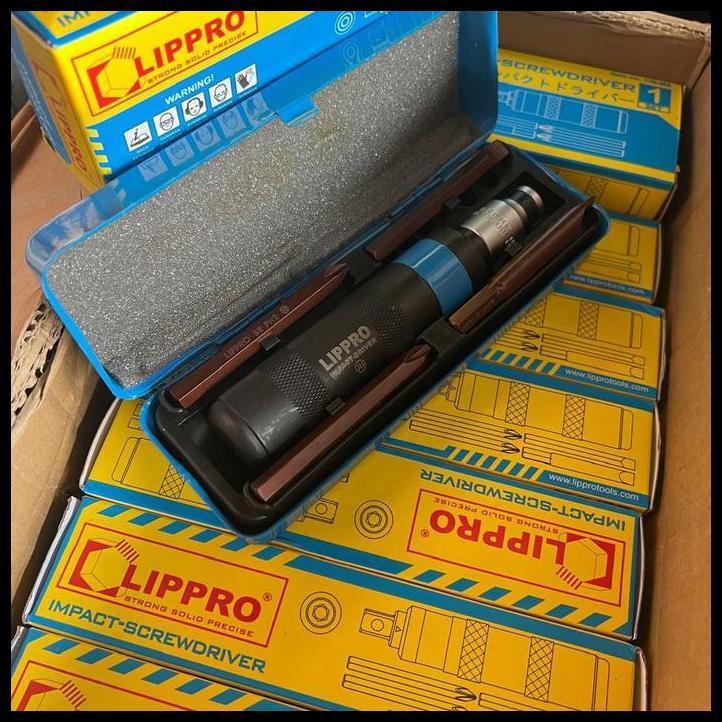 GRATIS ONGKIR OBENG KETOK 5 PCS LIPPRO JAPAN IMPACT SCREWDRIVER 5 PCS LIPPRO 