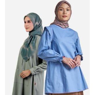 11.11 [KODE A BUSANA PROMO GUNCANG SALE] DAUKY ATASAN TUNIK POLOS (TERBAIK) (TERBARU) (TERMURAH)