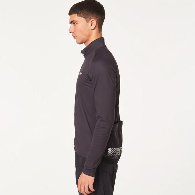 Ready Oakley Elements Cycling Jersey Black Original - Baju Sepeda Branded