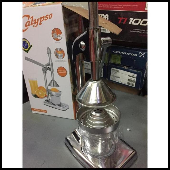 HOT DEAL ALAT PERAS JERUK /PERASAN JERUK STAINLESS STEEL MANUAL JUICER ORIGINAL 