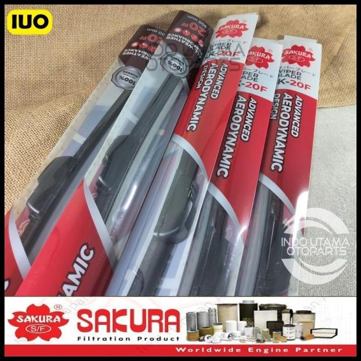 TERBARU WIPER FRAMELESS RUSH PICANTO KARET KACA MOBIL SAKURA