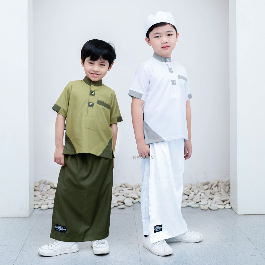 Setelan koko Sarung celana Anak koko laki laki PREMIUM ORIGINAL by ORIZANO AVATAR
