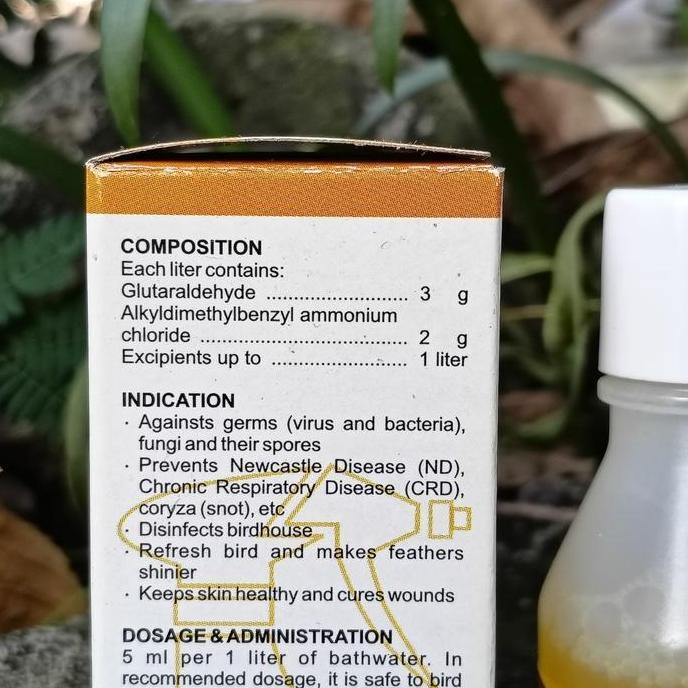 Tqs Sampo Medi Bird 60Ml Sampo Alami Untuk Mengatasi Kutu Dan Luka Pada Burung Kicau Murai Kacer C I