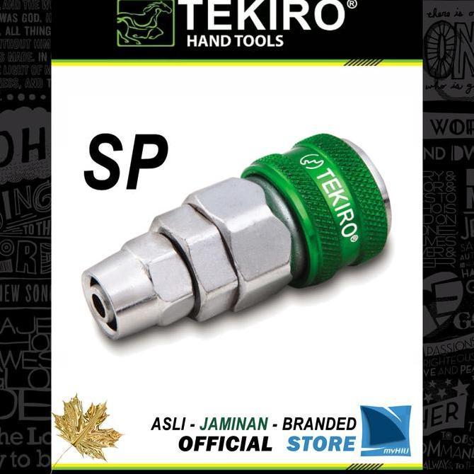Nepel Selang Angin 40 Sp (Soket Nepel) Drat 1/2 Green Coupler Tekiro Termurah