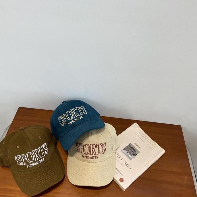 Topi Baseball Anak Laki Laki Topi Anak Cowok Logo SPORTS Anak Balita 1-5 Tahun