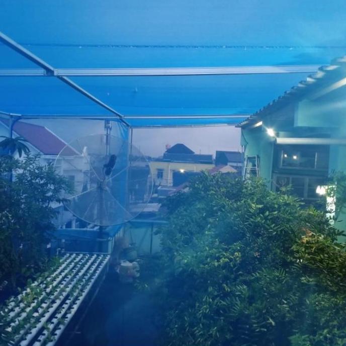 Jaring Proyek Polynet Bangunan Waring Biru P.100m x L.3m