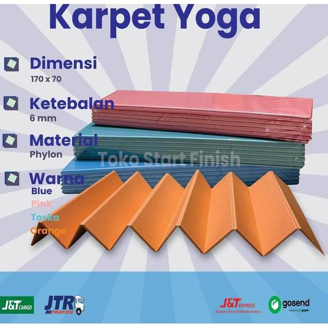 Kaet Yoga Matras Yoga Matras Lipat Matras Camping Sleeping Pad Matras Camping Lipat