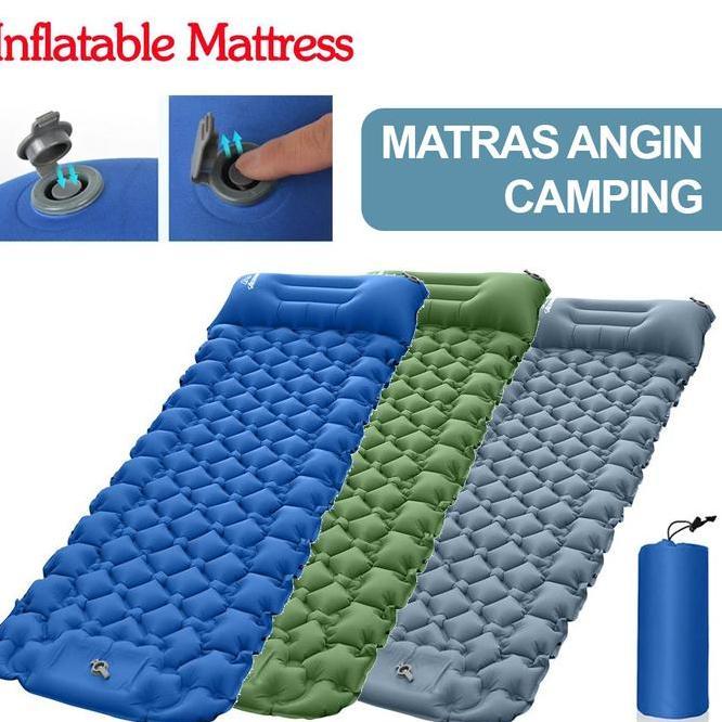 Matras Angin Camping Inflatable Mat Sleeping Pad Matras Tiup