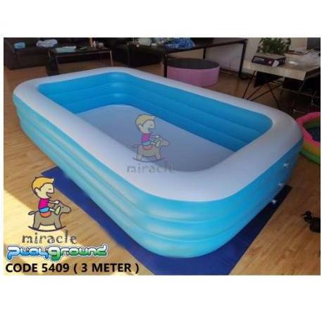 Bestway 54009 Family Pool / Kolam Renang Besar Keluarga Panjang 305 CM Anak Dewasa Kotak