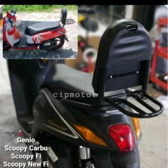 Sandaran Jok Motor Beat Scoopy - All Scoopy