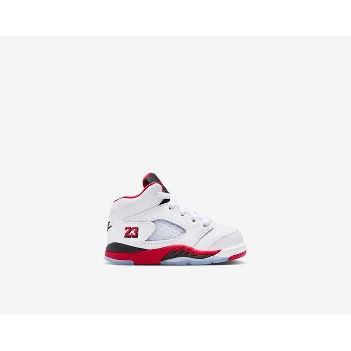 Sepatu Basket Anak Air Jordan 5 Retro OG Toddler Fire Red HQ7981-101 (TERBAIK) (TERBARU) (TERMURAH)