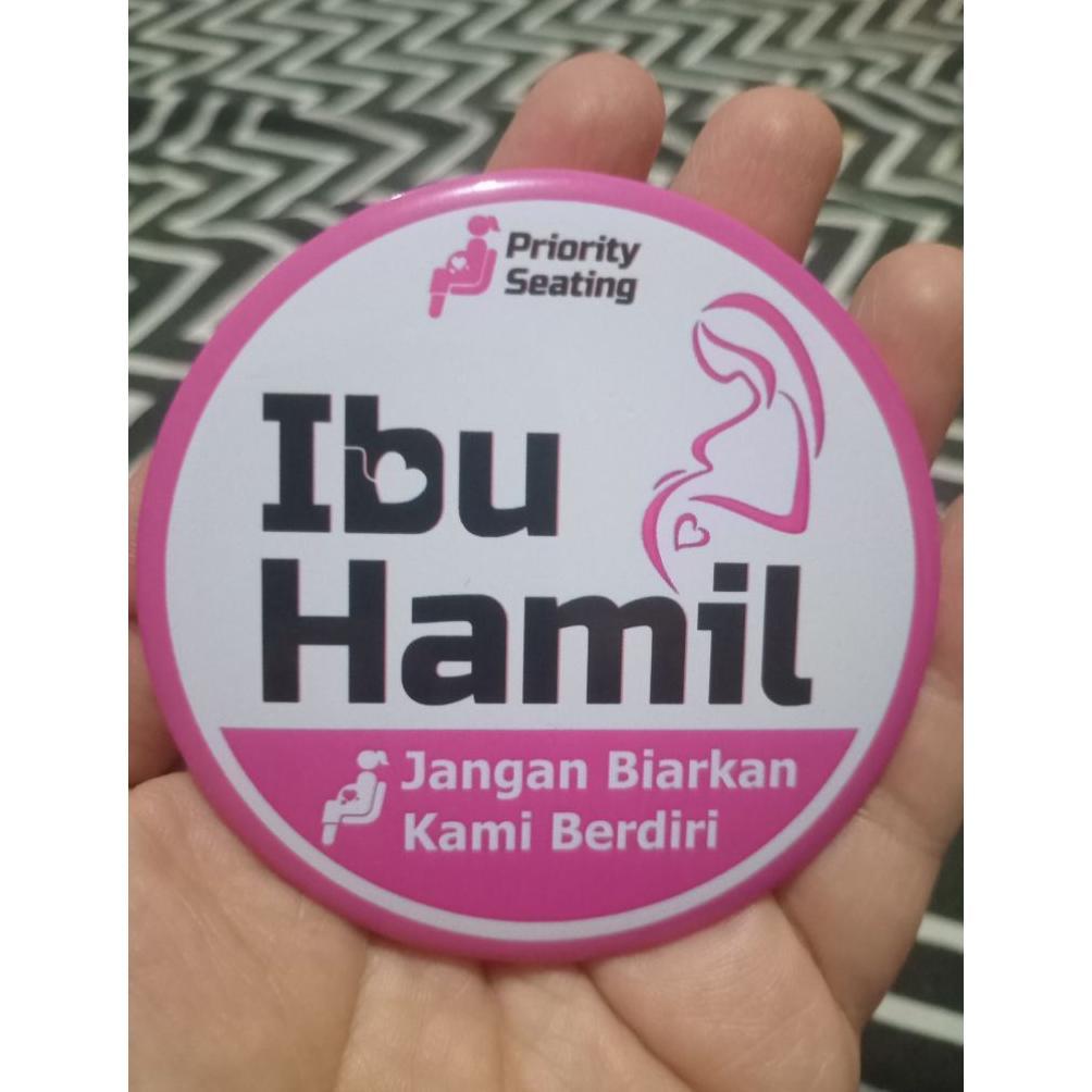 Premium Pin Ibu Hamil/Pin Prioritas Untuk Ibu Hamil Di Public Area