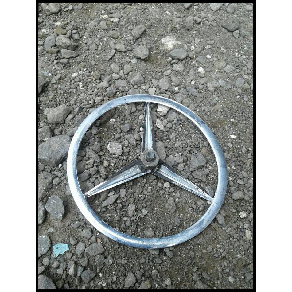 TERLARIS EMBLEM LOGO BADGE BAGASI MERCEDES BENZ TIGER W123 ORIGINAL