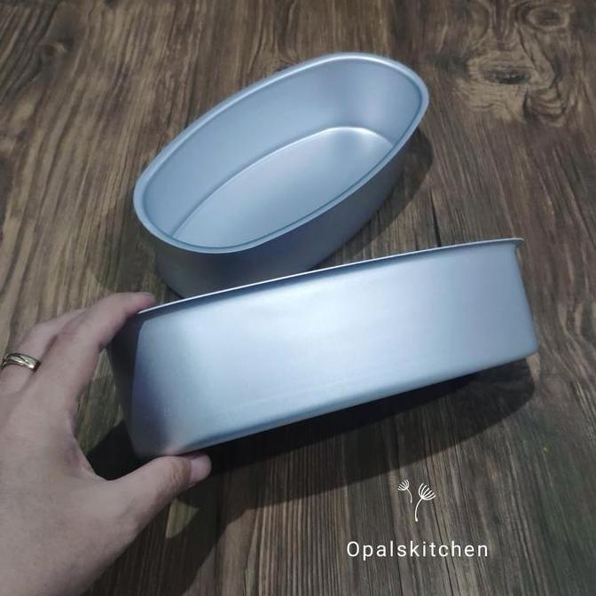 Cheese Cake Pan Oval/Loyang Cheese Cake Oval/Loyang Tanpa Sambungan