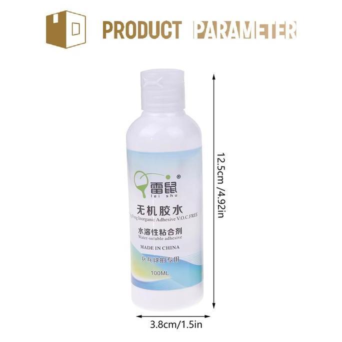 Lem bet pingpong Lem Karet Bet Tenis Meja Lem perbaikan raket tenis meja yang larut dalam air dan ce