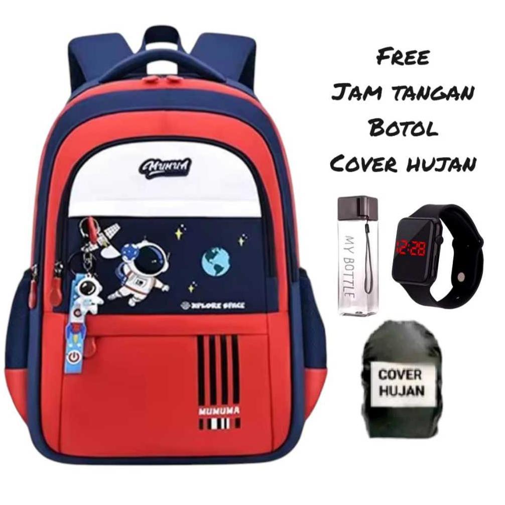 Discount Tas Sekolah Anak Laki Laki Sd Smp Sma Gambar Astronot Viral/ Tas Sekolah Anak Cowok Terbaru