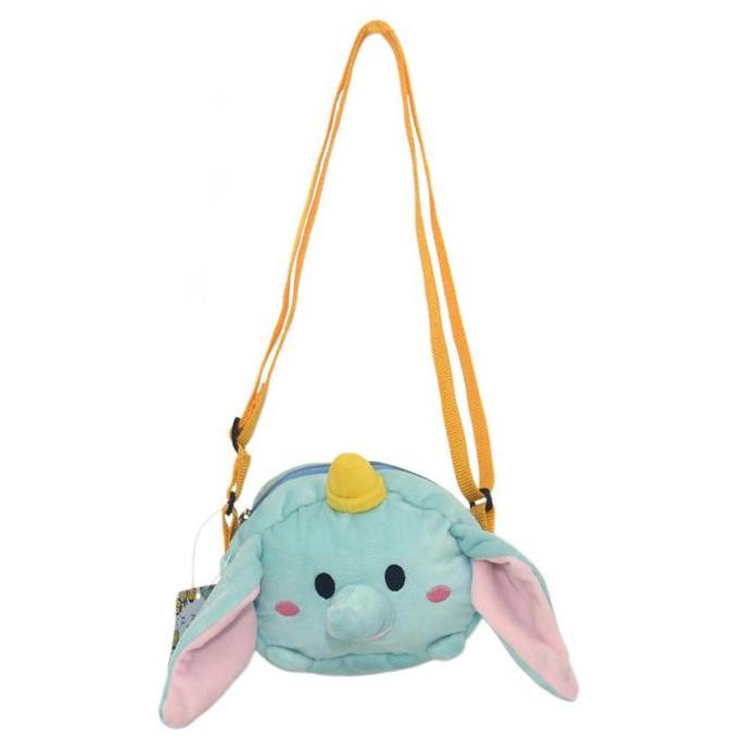 DISNEY TSUM TSUM Tas Selempang Anak Plush Sling Bag Dumbo