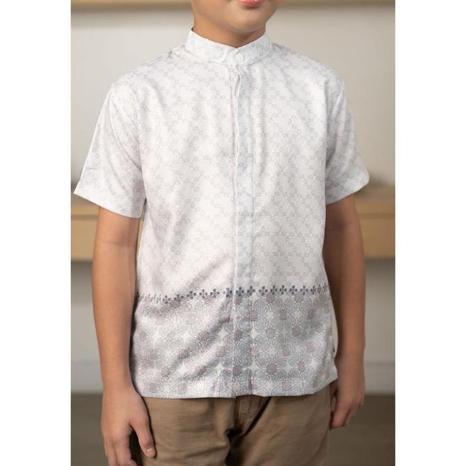 Grosir Klamby - Siara Shirt Boy Silk Grey