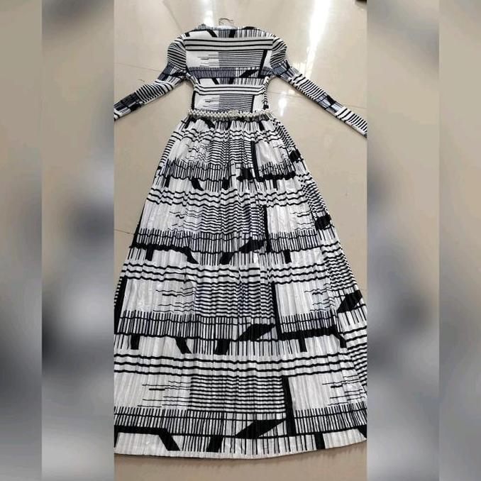 Grosir Ready Stok Gamis Plisket Bludru Import