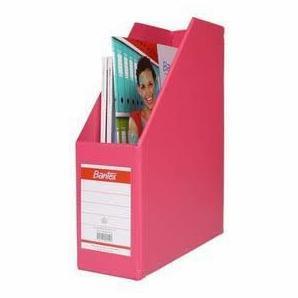 Box file bantex pink 4011 folio 10 cm