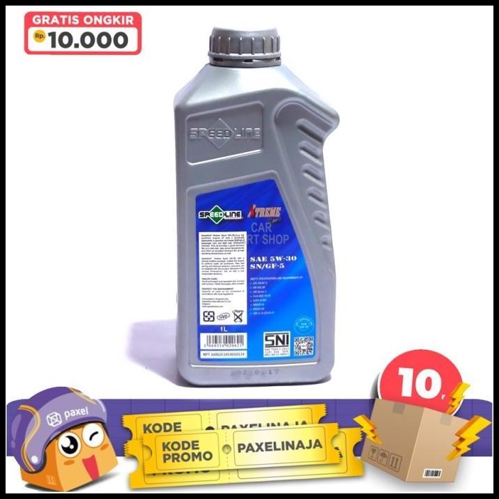GRATIS ONGKIR OLI MESIN SPEEDLINE SPORT 5W 30 5W30 DEXOS 2 ORIGINAL