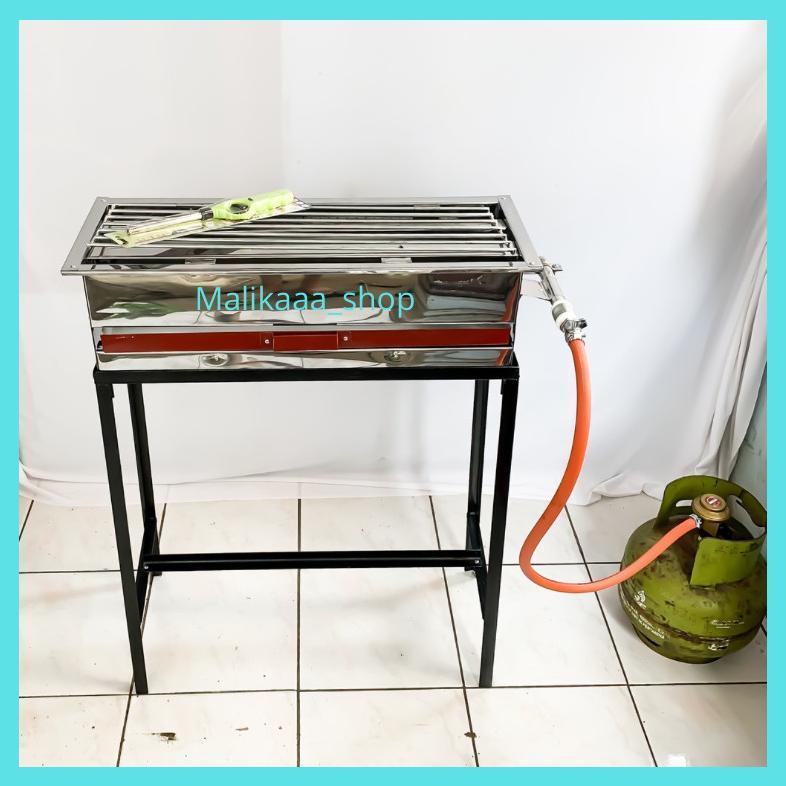 TERBARU Perangkat Memanggang Alat Panggang Bakaran Panggangan Gas Serbaguna Grill Pan