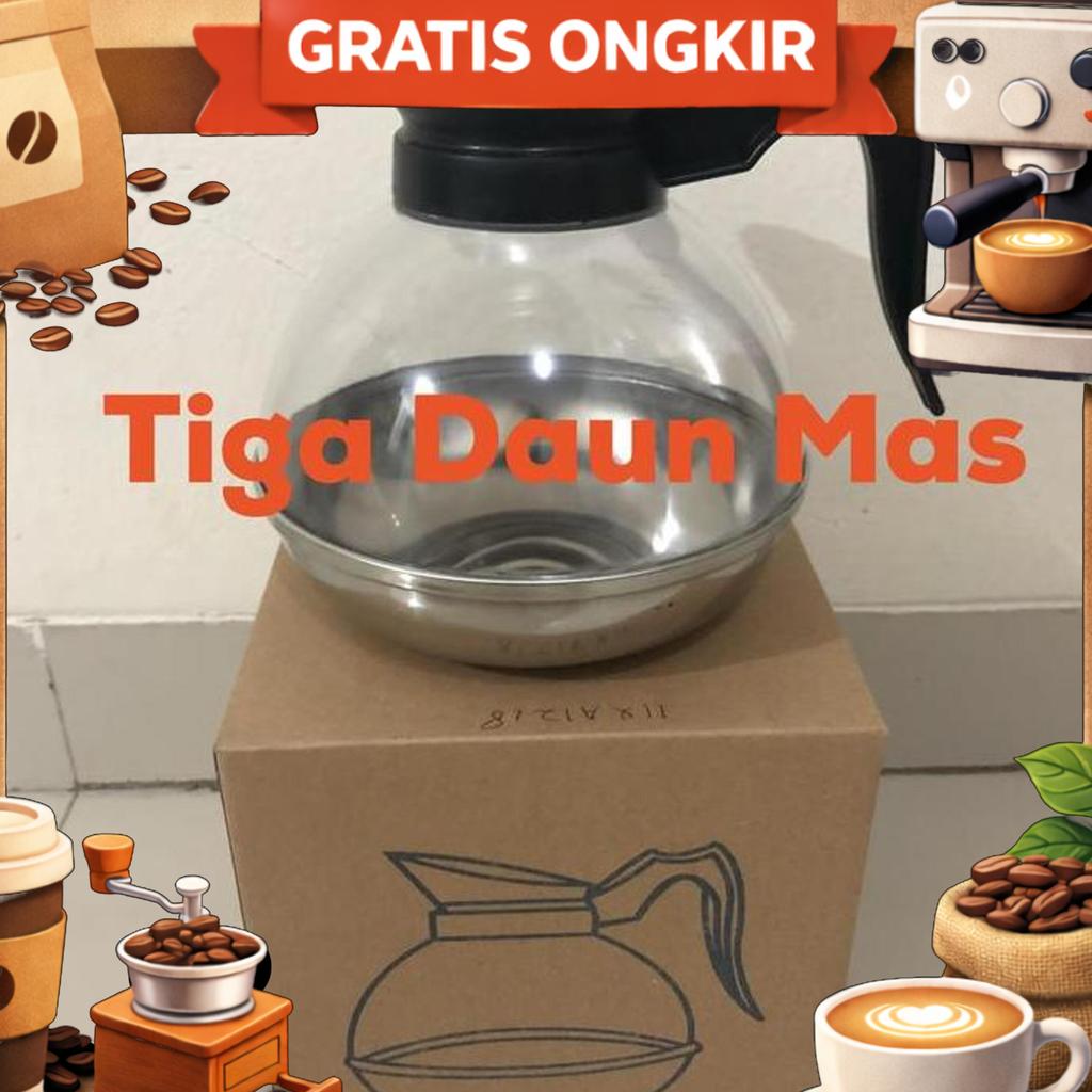 Coffee Decanter & Tea Decanter / Gelas Penghangat Kopi Dan Teh Getra