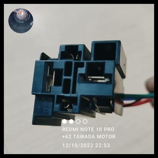 TERBARU SOKET RUMAH RELAY DENSO KAKI 4 BESAR ORIGINAL