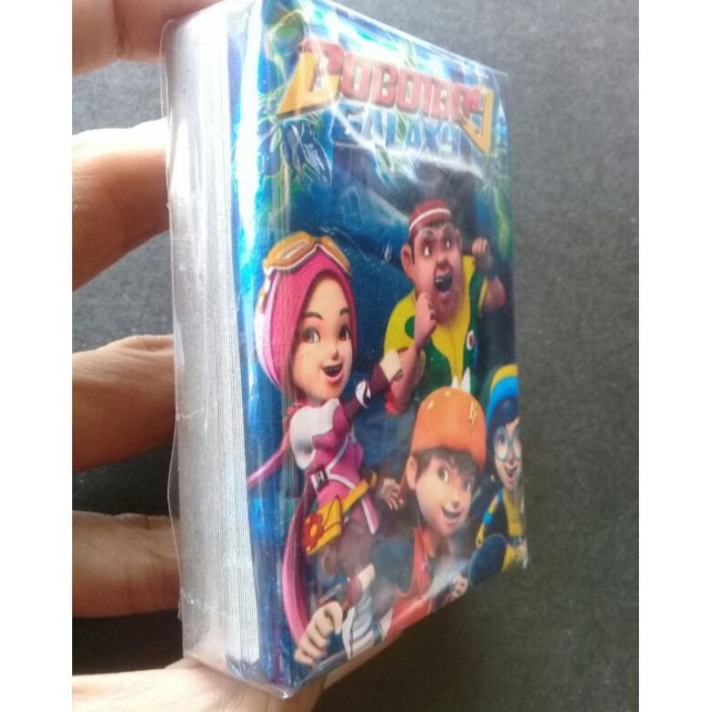 [Promo] Full Pack Kartu Boboiboy Galaxy Hologram Spesial Edition Terbaru +-54 Kartu