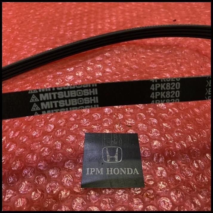 GRATIS ONGKIR FAN BELT FANBELT TALI KIPAS CIVIC GENIO FERIO CITY Z CRV GEN1 4PK 820 