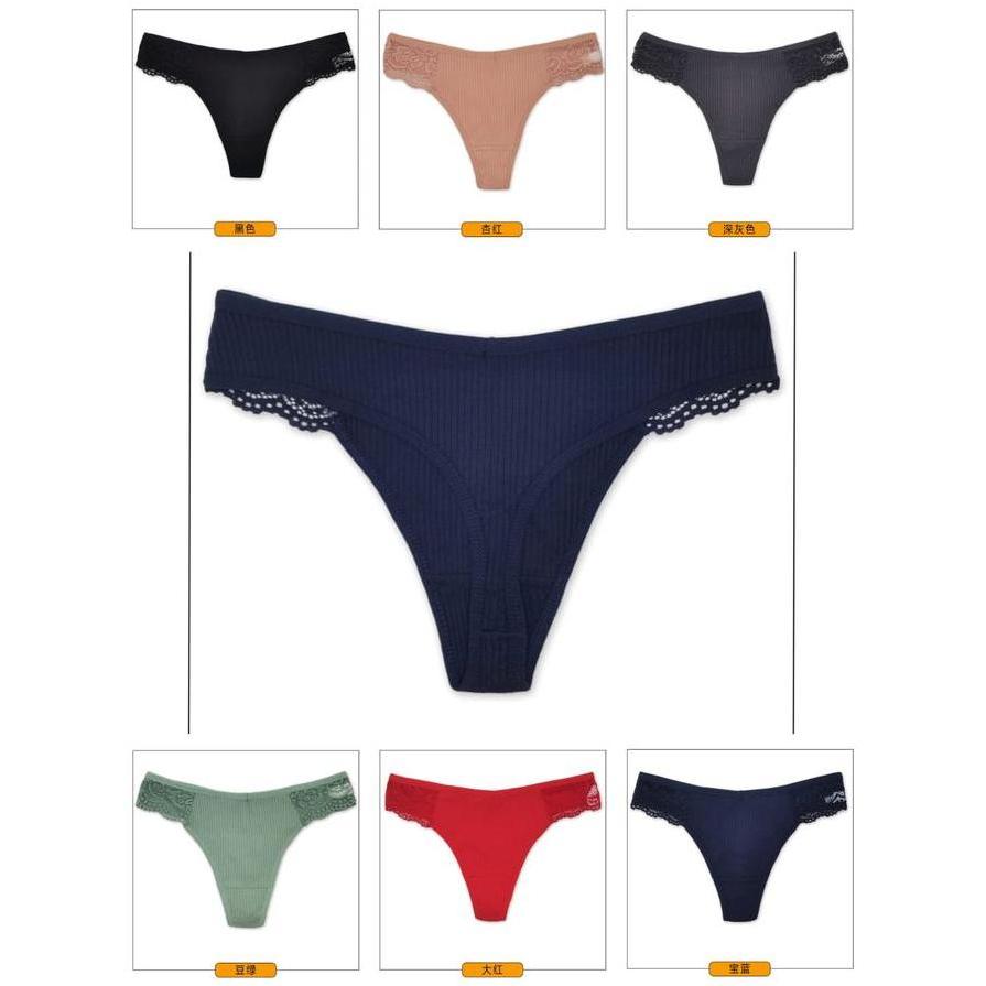 CD 87512 I3 - Celana G string thong katun