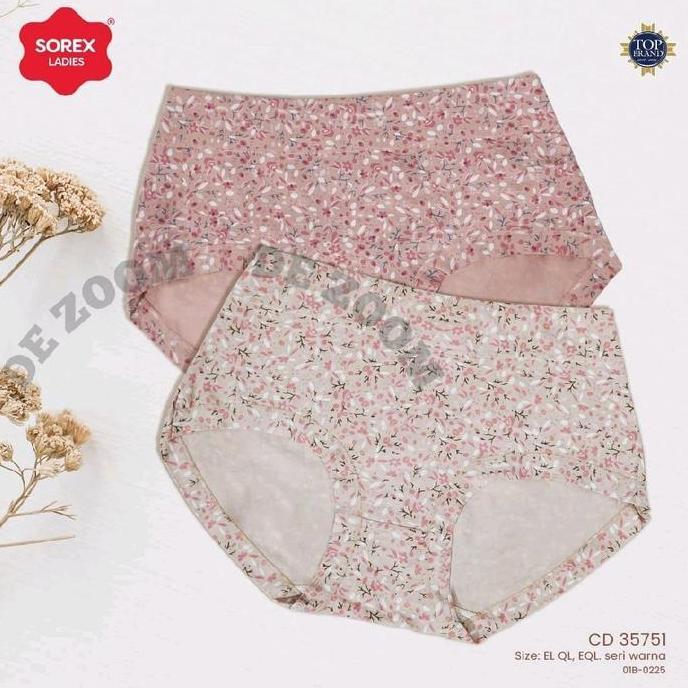 CD SOREX 35751 Celana Dalam wanita Motif Bunga size XL-3XL