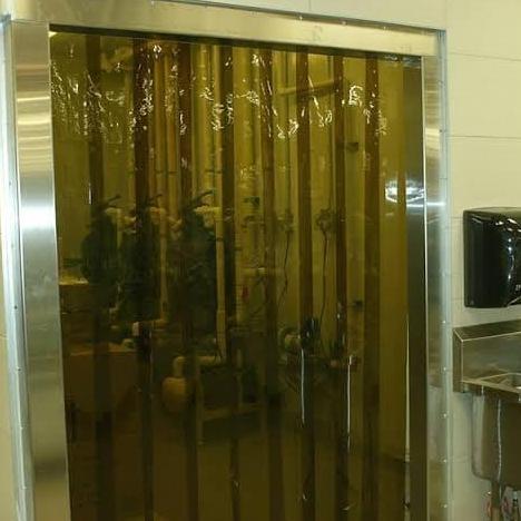 Gorden PVC Clear / Tirai PVC Plastik , Pvc Strip Curtain Serbaguna