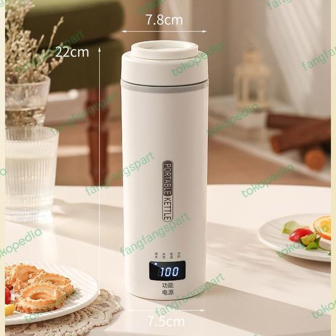 Termos Listrik Pemanas Air Listrik Travel Portable Kettle 550Ml