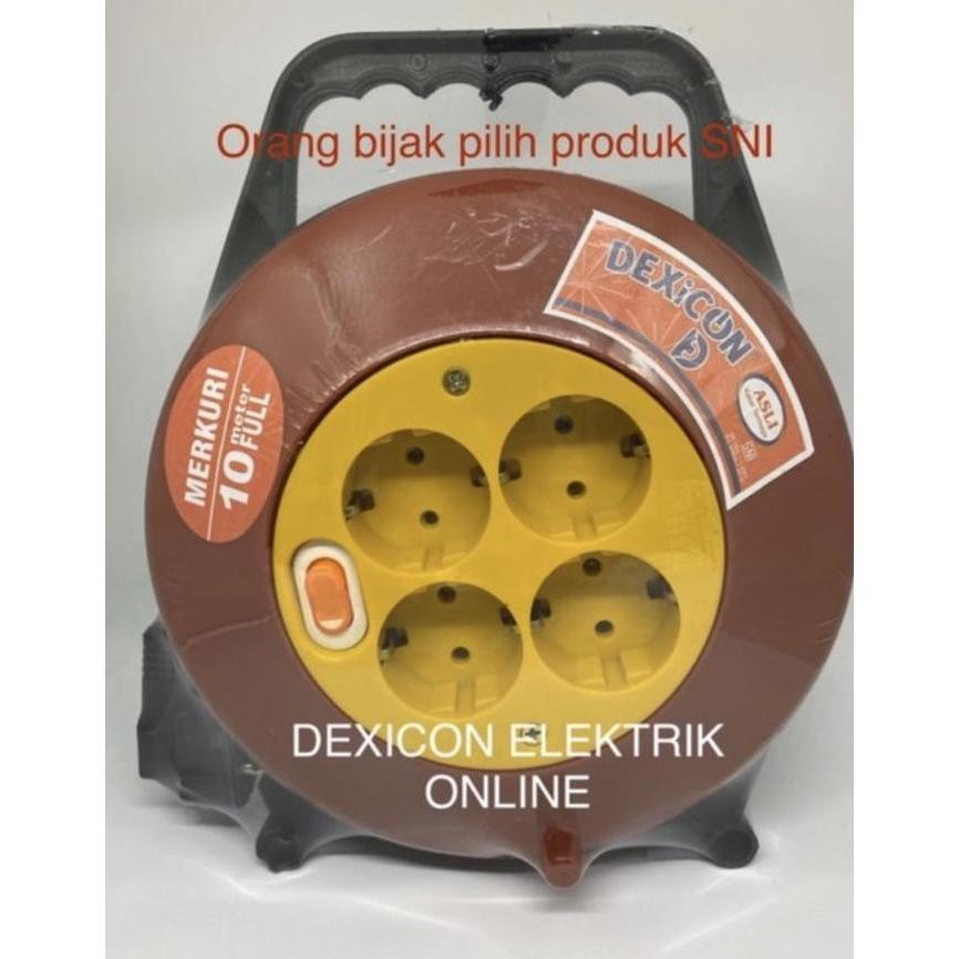 Fastrik- Kabel Box Roll Merkuri 10 Meter/Kabel Gulung/Kabel Roll/Roll Kabel Sni