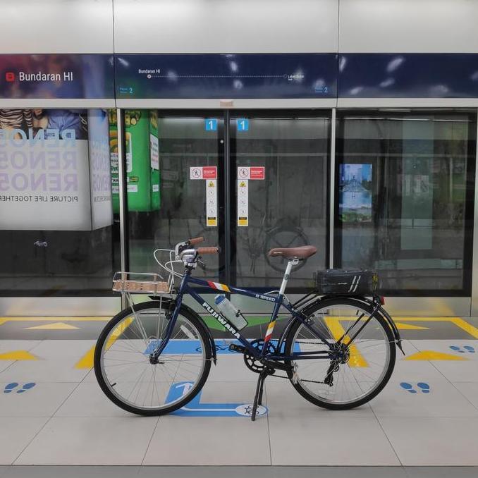 Murah Keranjang Depan Stainless Steel - Rak Sepeda Non COD