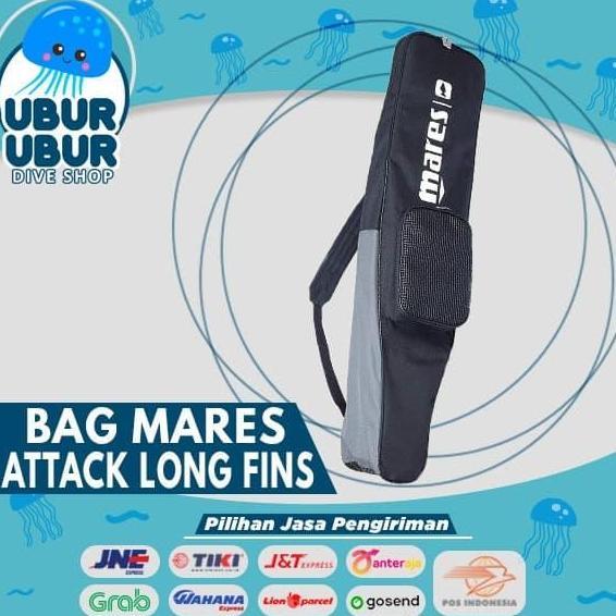 Bag Mares ATTACK LONG FINS /Tas Mares ATTACK Fin Freedive/Tas Long Fin