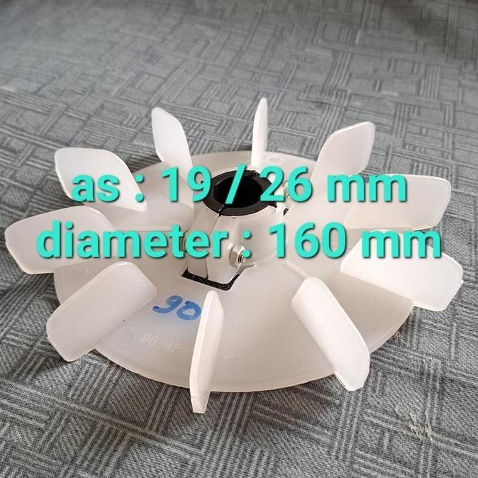 Powerx- D 90-100 - External Fan - Kipas Dinamo - Kipas Elektro Motor