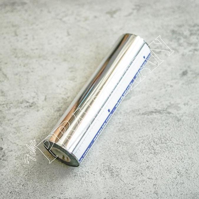 Foil Silver Roll ( Prada Silver / Silver Prada) Besar