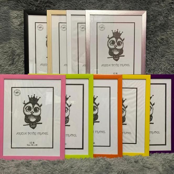 Bingkai Foto 12R Frame Foto 12R Fura 12R Frame 30X40Cm Bingkai 30X40Cm Include Kaca