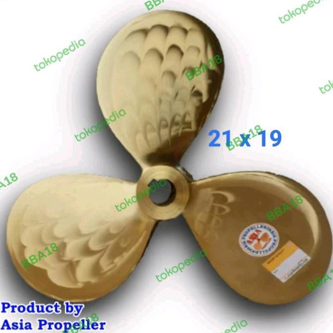 TERMURAH - Kipas Kapal / Baling-baling Kapal / Propeller Asia Propeller BL 21x19