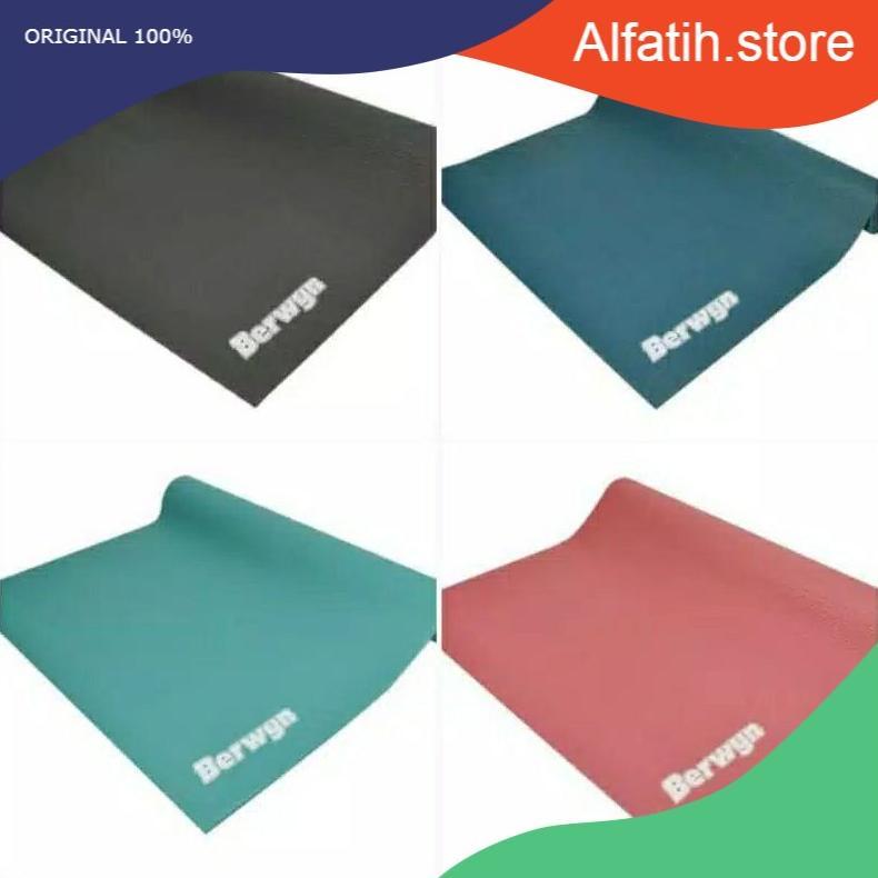 Ace Hardware Matras Yoga Berwyn. Grey, Pink, Blue & Tosca / Yoga Mat